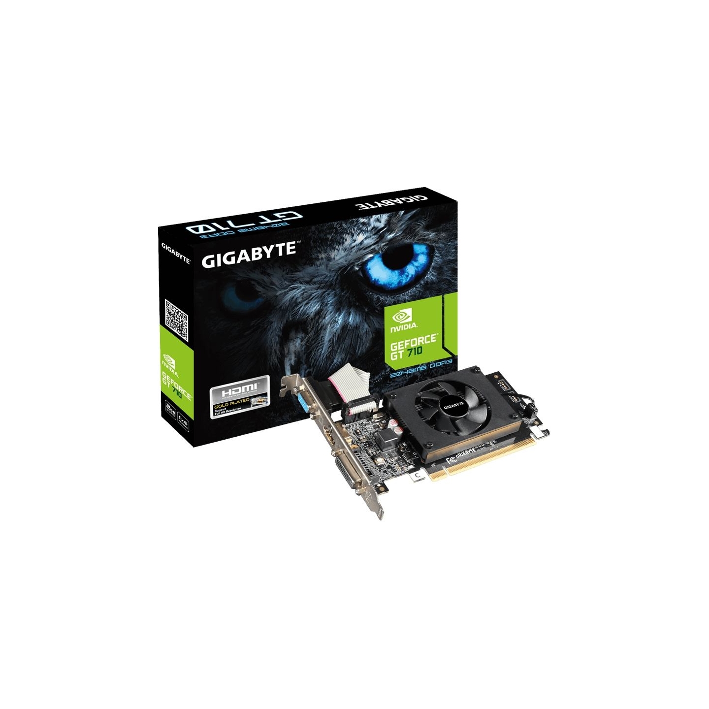 Gigabyte | GV-N710D3-2GL 2.0 | NVIDIA | 2 GB | GeForce GT 710 | DDR3 | Cooling type Active | DVI-D ports quantity 1 | HDMI ports
