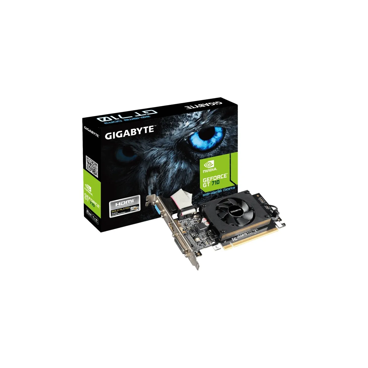 Gigabyte | GV-N710D3-2GL 2.0 | NVIDIA | 2 GB | GeForce GT 710 | DDR3 | Cooling type Active | DVI-D ports quantity 1 | HDMI ports
