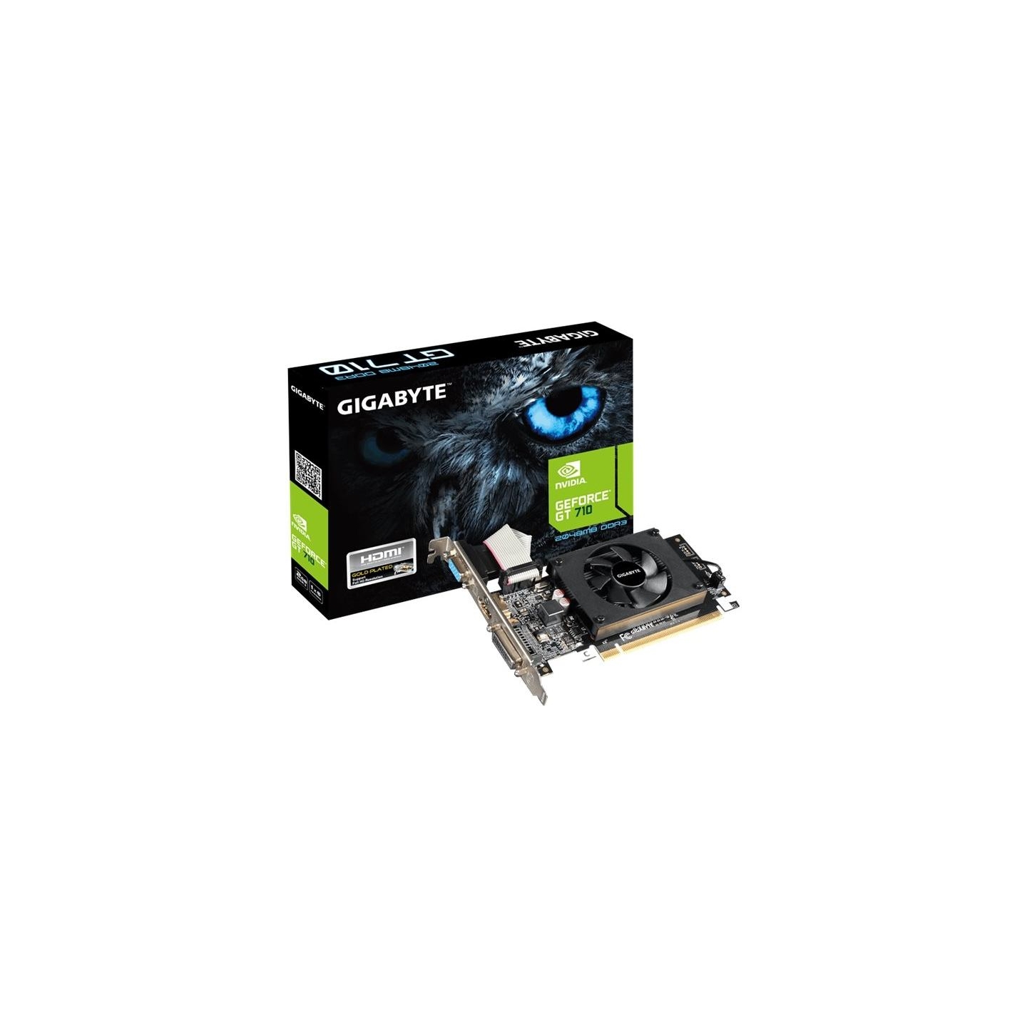 Gigabyte | GV-N710D3-2GL 2.0 | NVIDIA | 2 GB | GeForce GT 710 | DDR3 | Cooling type Active | DVI-D ports quantity 1 | HDMI ports