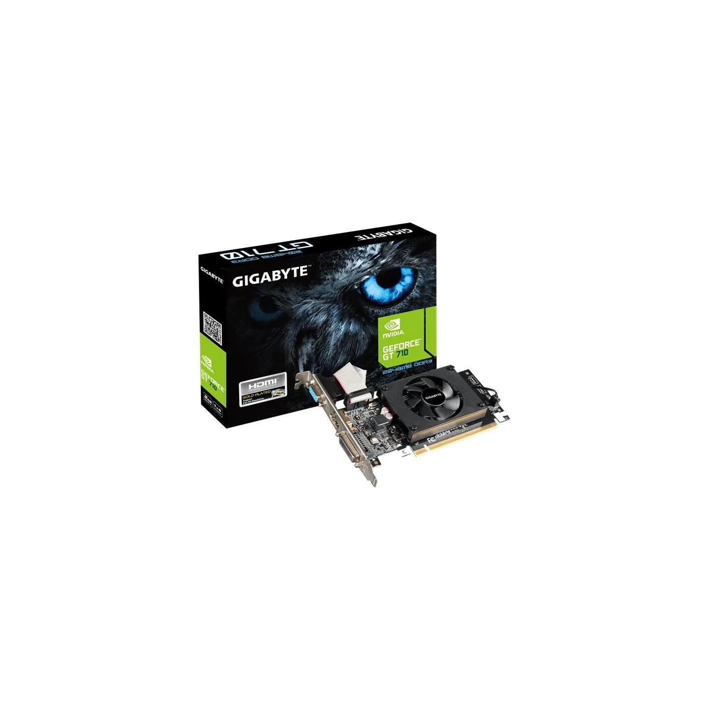 Gigabyte | GV-N710D3-2GL 2.0 | NVIDIA | 2 GB | GeForce GT 710 | DDR3 | Cooling type Active | DVI-D ports quantity 1 | HDMI ports