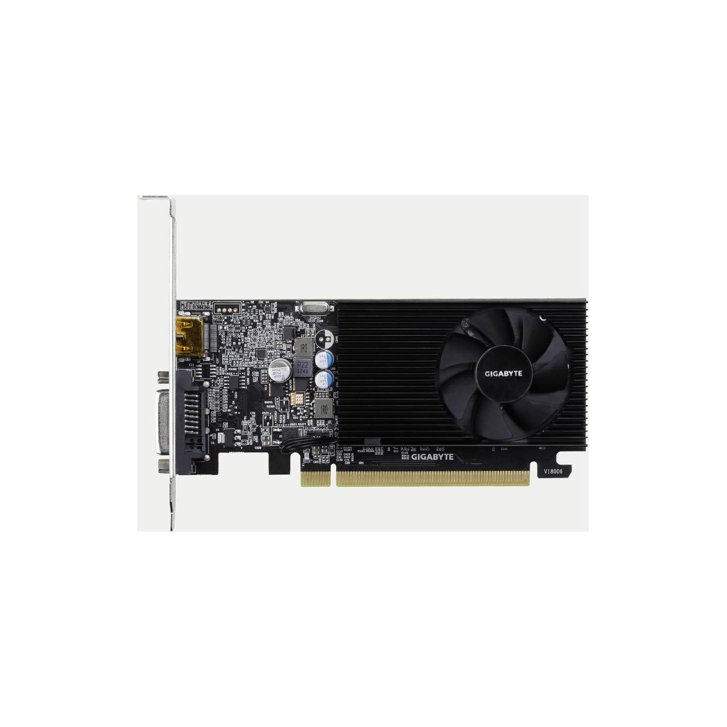 Gigabyte | GV-N1030D4-2GL 1.0 | NVIDIA | 2 GB | GeForce GT 1030 | DDR4 | DVI-D ports quantity 1 | HDMI ports quantity 1 | PCI Ex