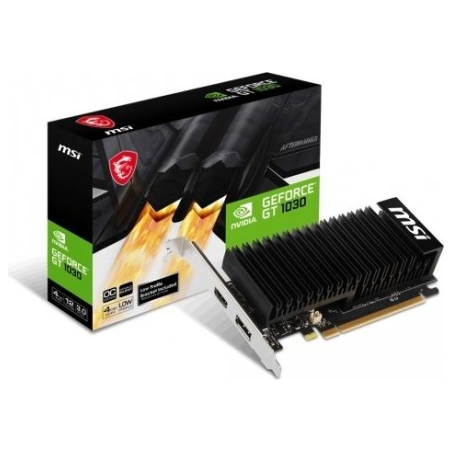 MSI Graphics card GeForce GT 1030 4GHD4 LP OC 4GD DR4 64BIT DP/HDMI