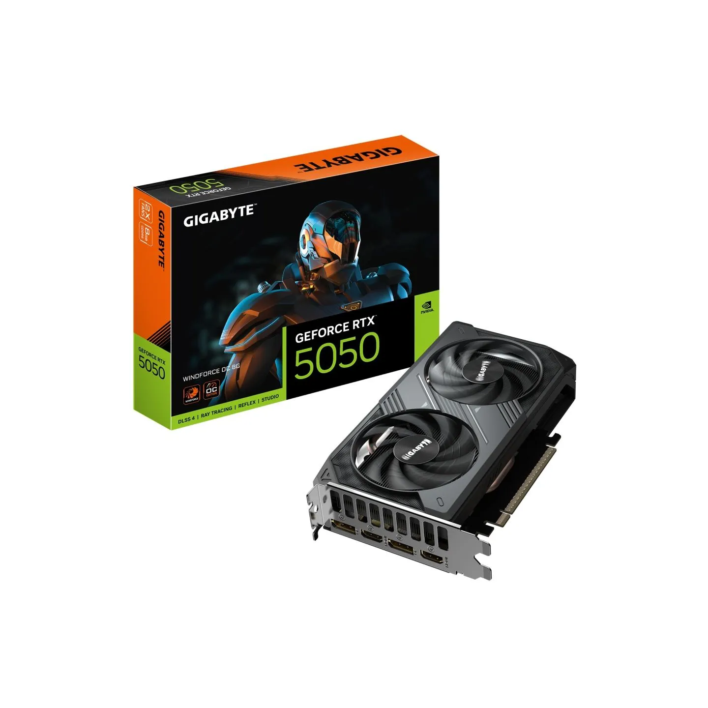 Gigabyte RTX 5050 WINDFORCE OC 8GB