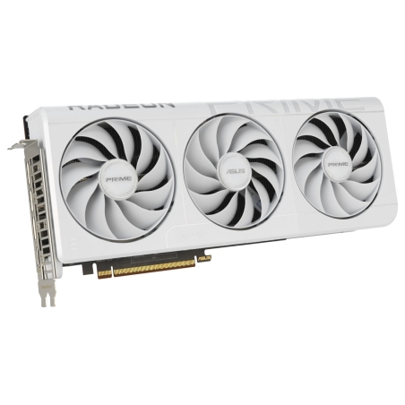 Asus Prime Radeon RX 9070 XT White OC Edition 16GB GDDR6 | AMD | 16 GB | Radeon RX 9070 XT | GDDR6 | HDMI ports quantity 1 | PCI