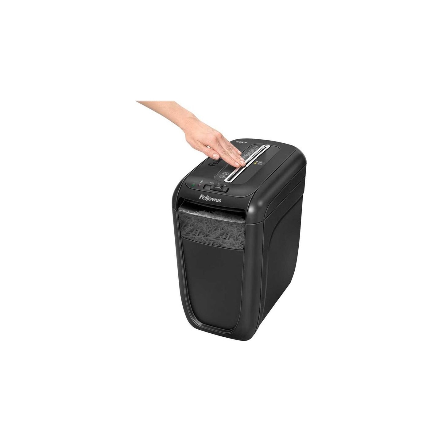 Fellowes Powershred | 60Cs | Black | 22 L | Credit cards shredding | 75 dB | Paper handling standard/output 10 sheets per pass |
