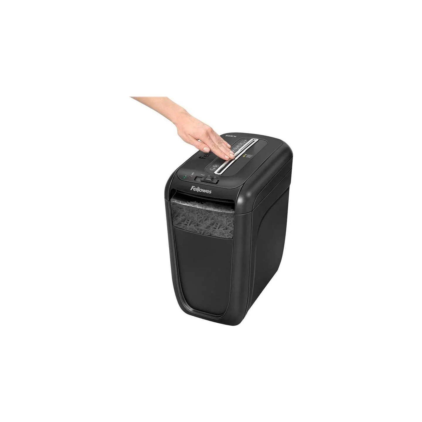 Fellowes Powershred | 60Cs | Black | 22 L | Credit cards shredding | 75 dB | Paper handling standard/output 10 sheets per pass |