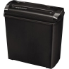 Fellowes Shredder | P-25S | Black | 11 L | Paper shredding | Paper handling standard/output 7mm strips, security level P-1 | Tra