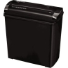 Fellowes Shredder | P-25S | Black | 11 L | Paper shredding | Paper handling standard/output 7mm strips, security level P-1 | Tra