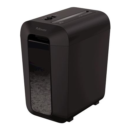 Fellowes Cross-Cut | LX65 | Black | Paper shredding | Credit cards shredding | Traditional