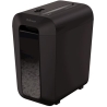 Fellowes Cross-Cut | LX65 | Black | Paper shredding | Credit cards shredding | Traditional