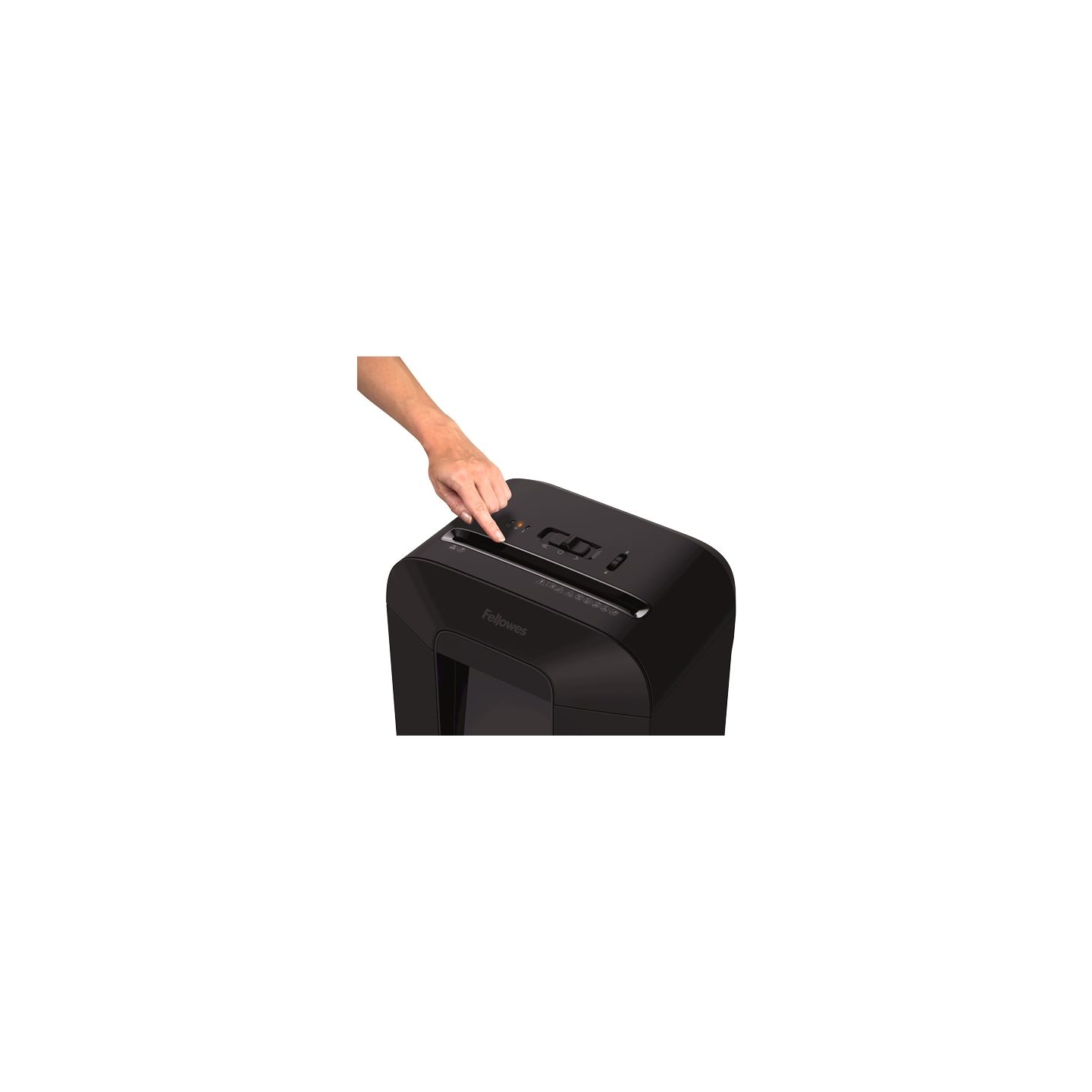 Fellowes Cross-Cut | LX85 | Black | Paper shredding | Credit cards shredding | Traditional