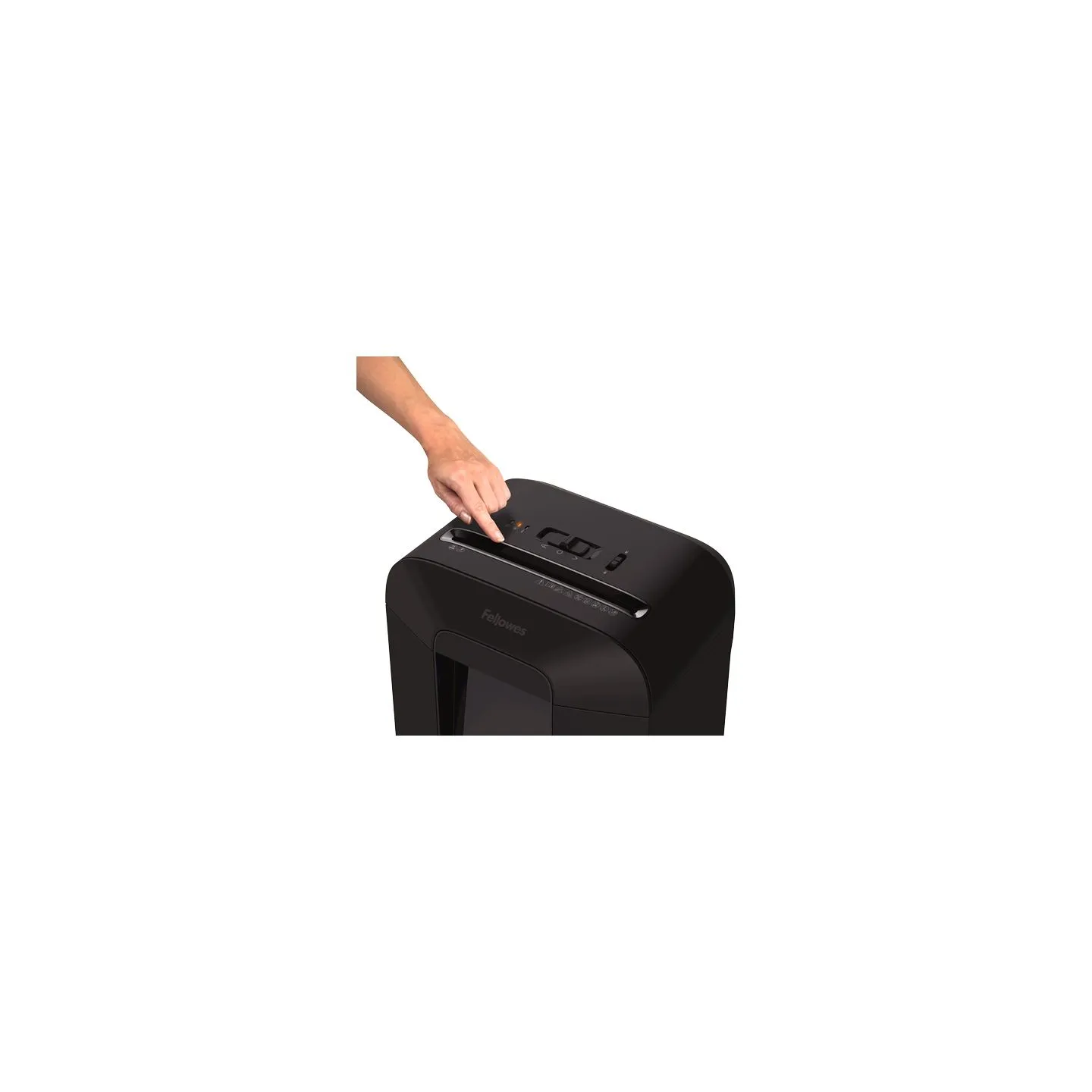 Fellowes Cross-Cut | LX85 | Black | Paper shredding | Credit cards shredding | Traditional