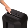 Fellowes Cross-Cut | LX85 | Black | Paper shredding | Credit cards shredding | Traditional