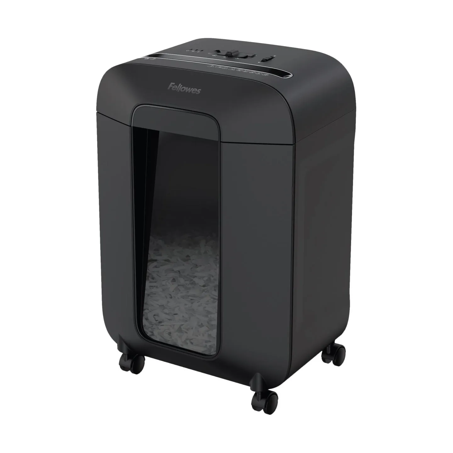 Fellowes Cross-Cut | LX85 | Black | Paper shredding | Credit cards shredding | Traditional