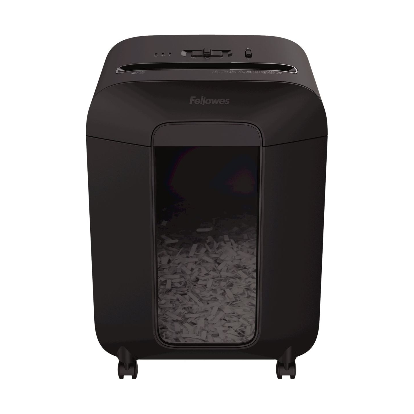 Fellowes Cross-Cut | LX85 | Black | Paper shredding | Credit cards shredding | Traditional