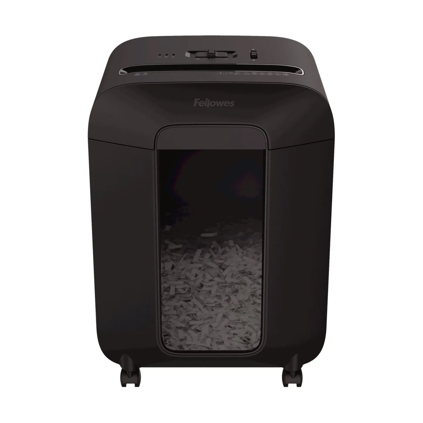 Fellowes Cross-Cut | LX85 | Black | Paper shredding | Credit cards shredding | Traditional