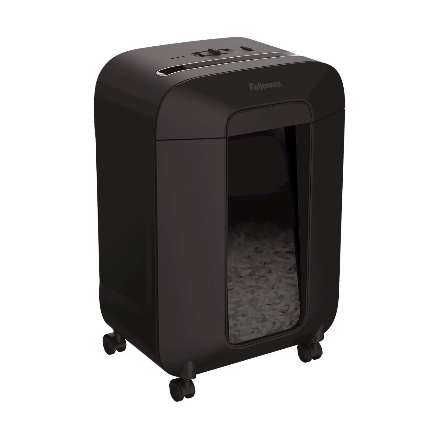 Fellowes Cross-Cut | LX85 | Black | Paper shredding | Credit cards shredding | Traditional