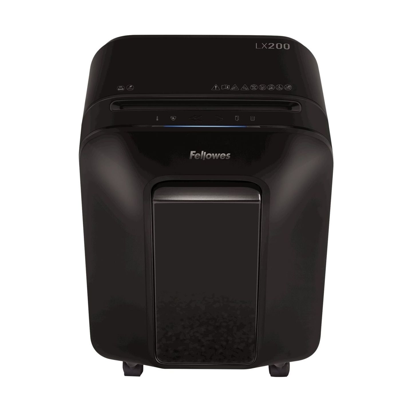 Fellowes Micro-Cut | LX200 | Black | Paper shredding | Credit cards shredding | Traditional