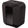 Fellowes Powershred | LX25 | Black | 11.5 L | Credit cards shredding | Paper handling standard/output 6 sheets per pass | Cross-