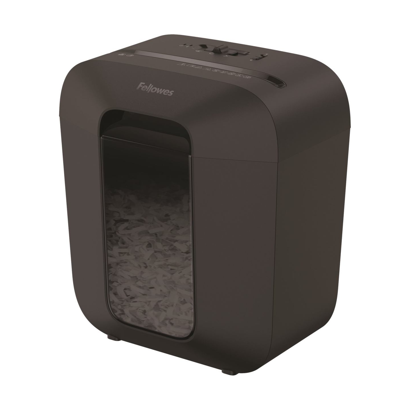 Fellowes Powershred | LX25 | Black | 11.5 L | Credit cards shredding | Paper handling standard/output 6 sheets per pass | Cross-