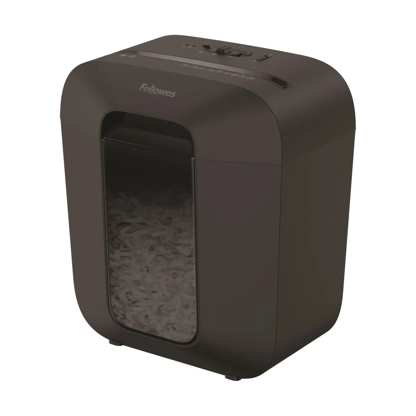 Fellowes Powershred | LX25 | Black | 11.5 L | Credit cards shredding | Paper handling standard/output 6 sheets per pass | Cross-