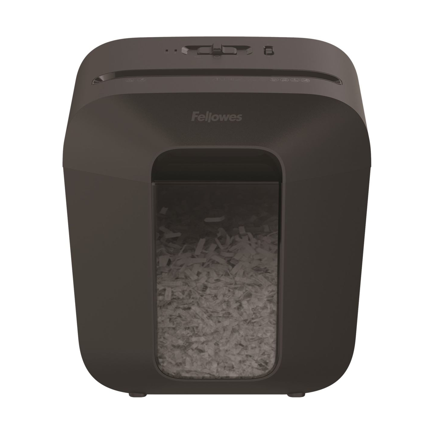 Fellowes Powershred | LX25 | Black | 11.5 L | Credit cards shredding | Paper handling standard/output 6 sheets per pass | Cross-