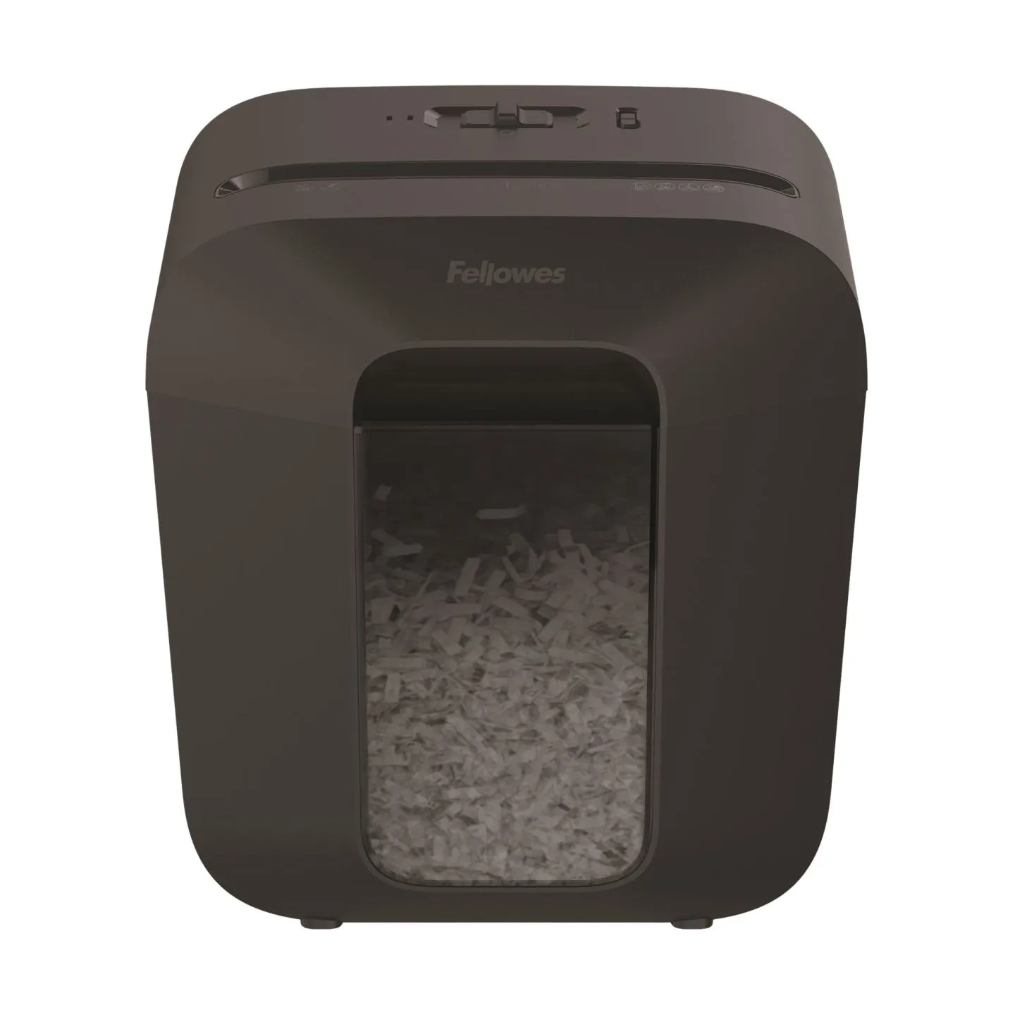 Fellowes Powershred | LX25 | Black | 11.5 L | Credit cards shredding | Paper handling standard/output 6 sheets per pass | Cross-