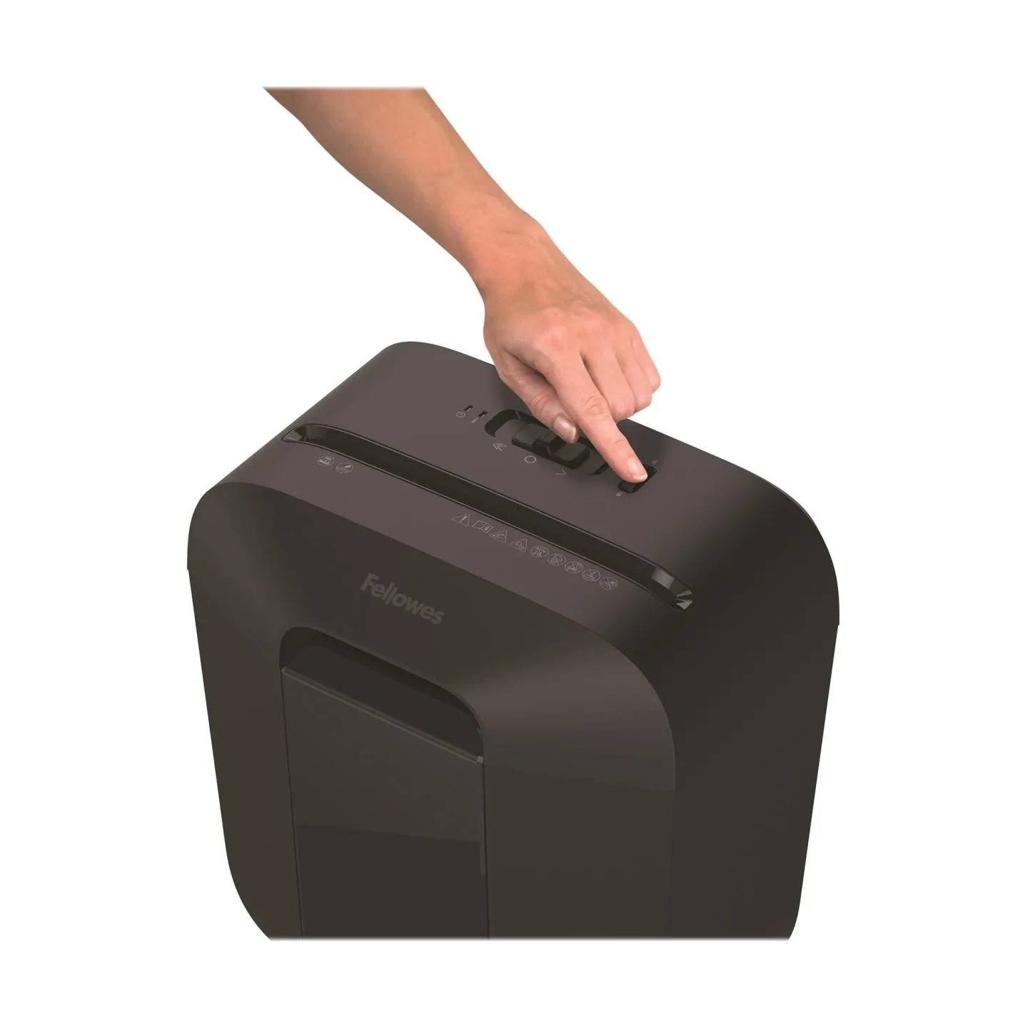 Fellowes Powershred | LX25 | Black | 11.5 L | Credit cards shredding | Paper handling standard/output 6 sheets per pass | Cross-