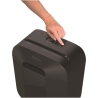 Fellowes Powershred | LX25 | Black | 11.5 L | Credit cards shredding | Paper handling standard/output 6 sheets per pass | Cross-