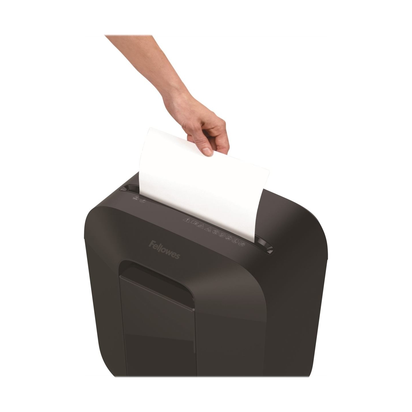 Fellowes Powershred | LX25 | Black | 11.5 L | Credit cards shredding | Paper handling standard/output 6 sheets per pass | Cross-