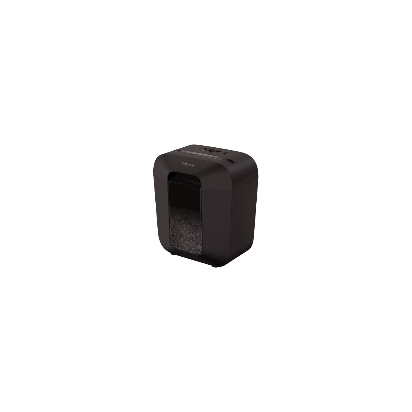 Fellowes Powershred | LX25M | Black | 11.5 L | Credit cards shredding | Paper handling standard/output 6 sheets per pass | Mini-