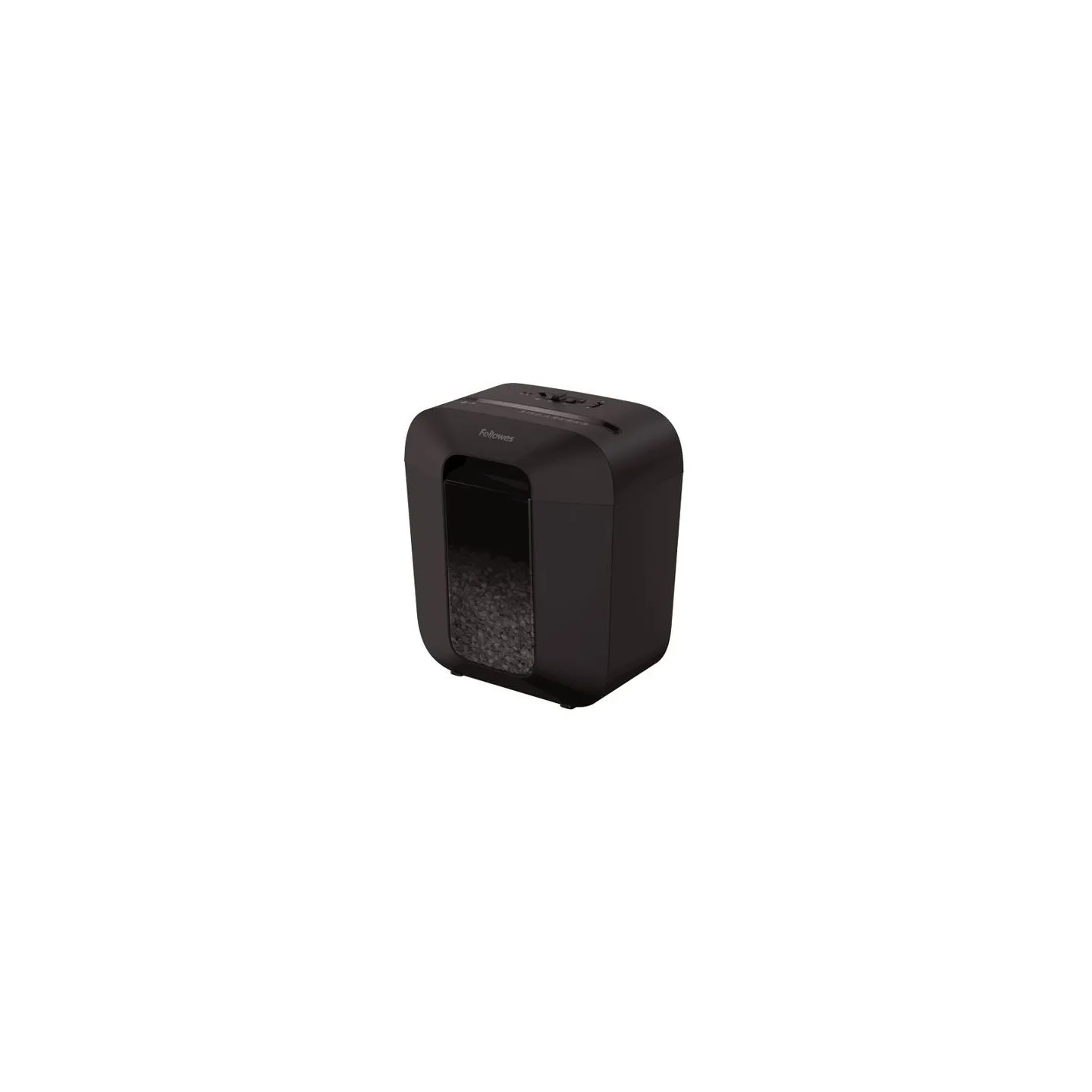 Fellowes Powershred | LX25M | Black | 11.5 L | Credit cards shredding | Paper handling standard/output 6 sheets per pass | Mini-