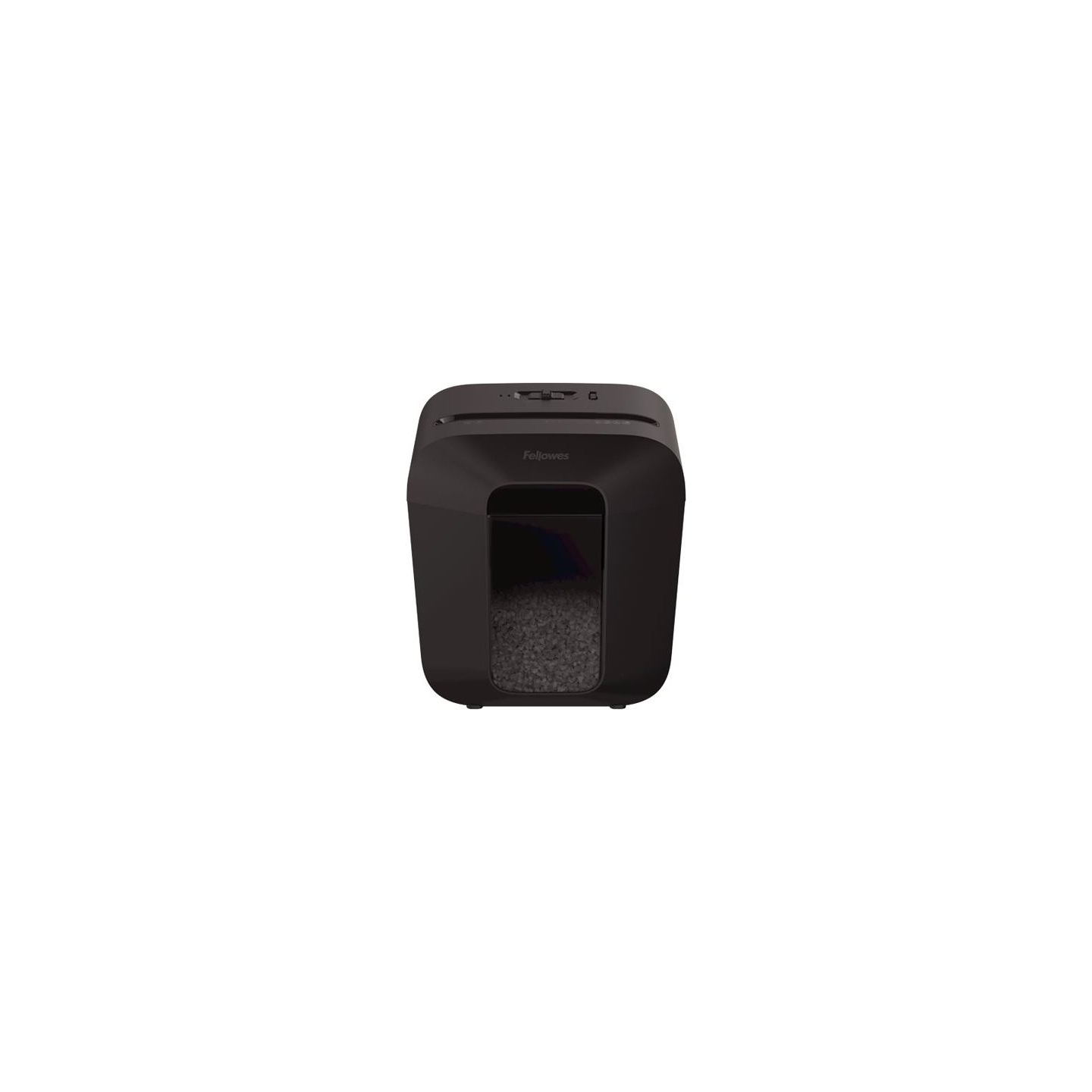 Fellowes Powershred | LX25M | Black | 11.5 L | Credit cards shredding | Paper handling standard/output 6 sheets per pass | Mini-