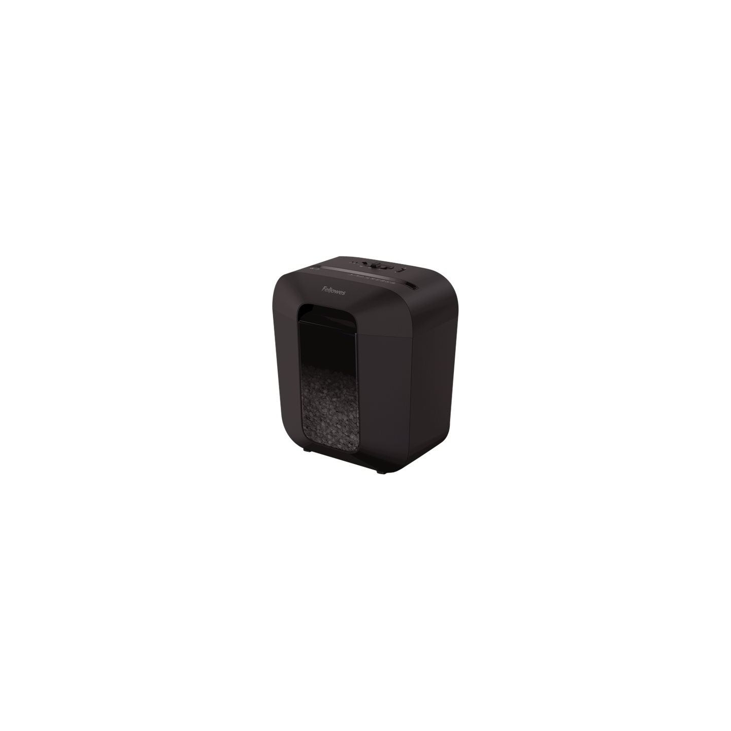 Fellowes Powershred | LX25M | Black | 11.5 L | Credit cards shredding | Paper handling standard/output 6 sheets per pass | Mini-