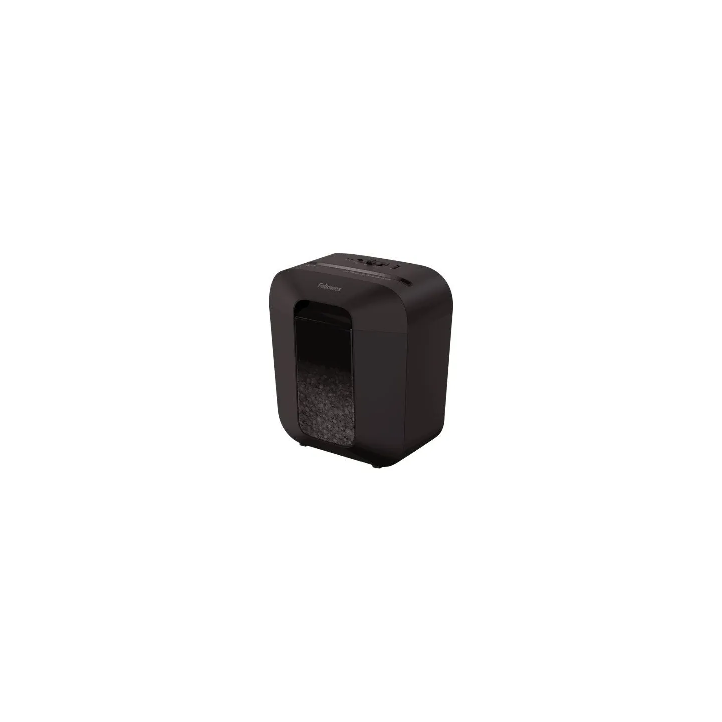 Fellowes Powershred | LX25M | Black | 11.5 L | Credit cards shredding | Paper handling standard/output 6 sheets per pass | Mini-