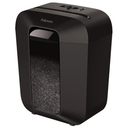 Fellowes Powershred | LX41 | Black | 17 L | Credit cards shredding | Paper handling standard/output 8 sheets per pass | Mini-Cut