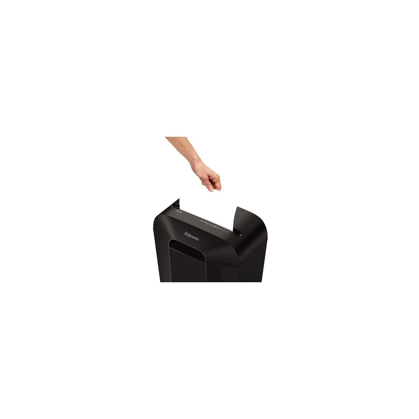 Fellowes Powershred | LX41 | Black | 17 L | Credit cards shredding | Paper handling standard/output 8 sheets per pass | Mini-Cut