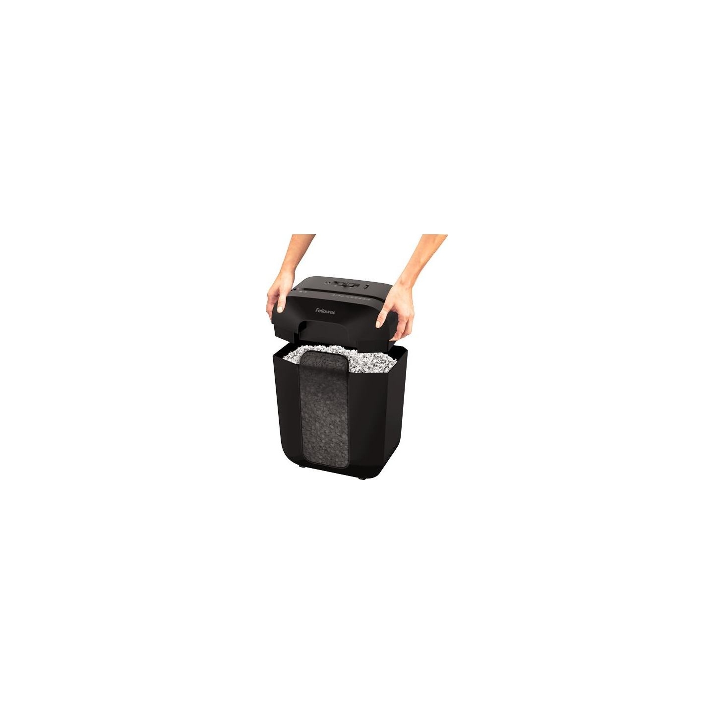 Fellowes Powershred | LX41 | Black | 17 L | Credit cards shredding | Paper handling standard/output 8 sheets per pass | Mini-Cut