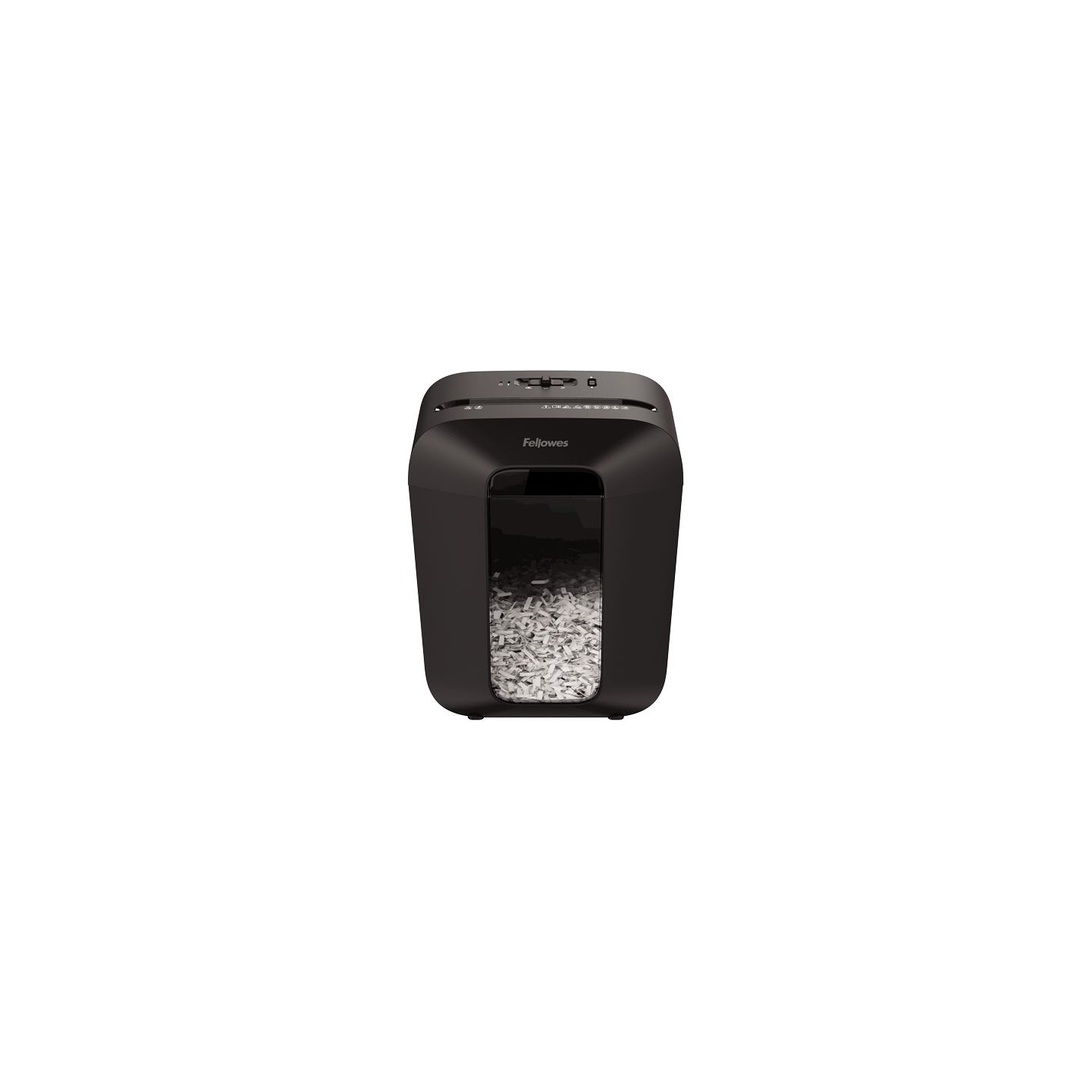 Fellowes Powershred | LX50 | Black | 17 L | Credit cards shredding | Paper handling standard/output 9 sheets per pass | Cross-Cu