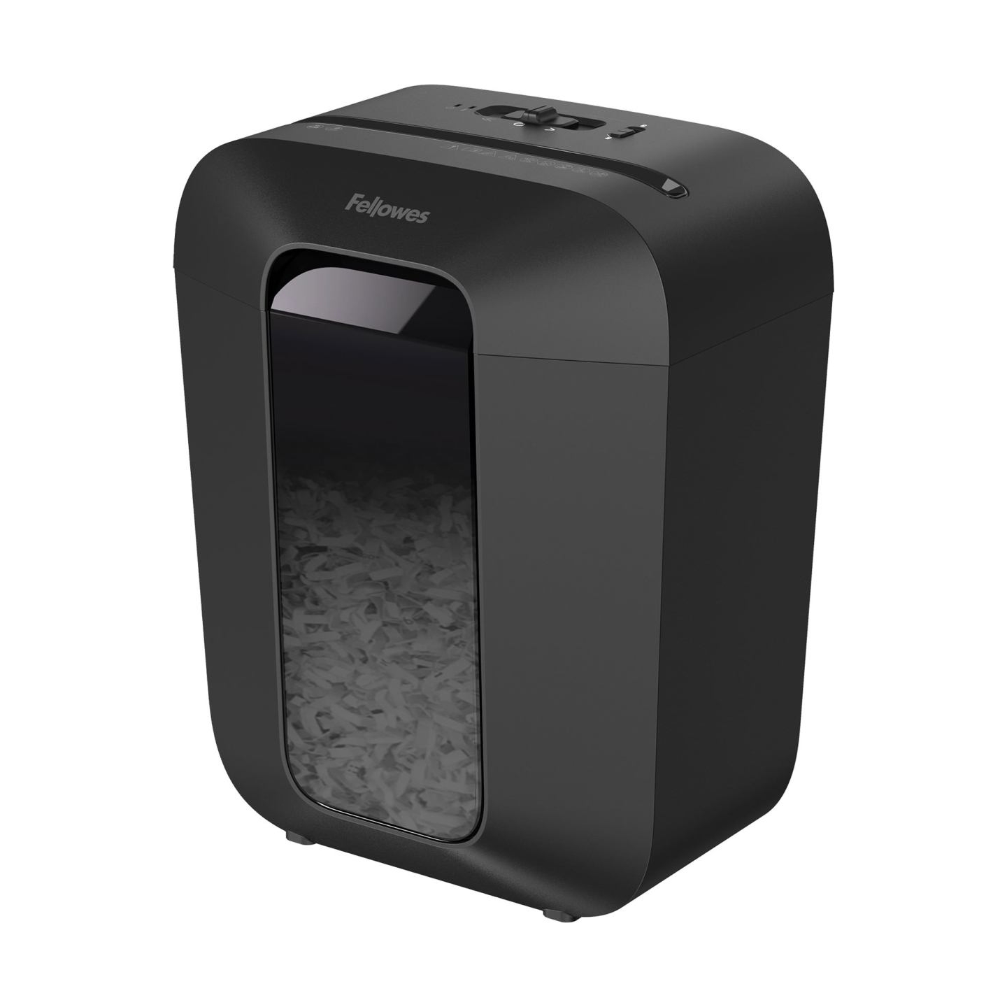 Fellowes Powershred | LX50 | Black | 17 L | Credit cards shredding | Paper handling standard/output 9 sheets per pass | Cross-Cu