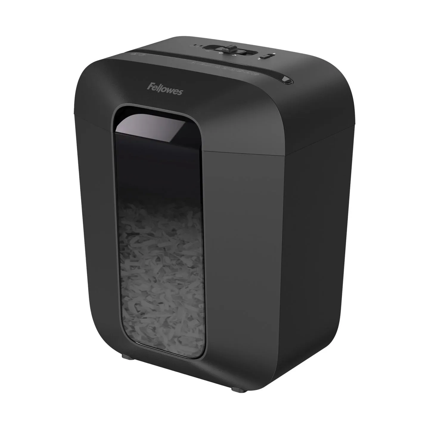 Fellowes Powershred | LX50 | Black | 17 L | Credit cards shredding | Paper handling standard/output 9 sheets per pass | Cross-Cu
