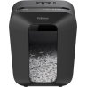 Fellowes Powershred | LX50 | Black | 17 L | Credit cards shredding | Paper handling standard/output 9 sheets per pass | Cross-Cu
