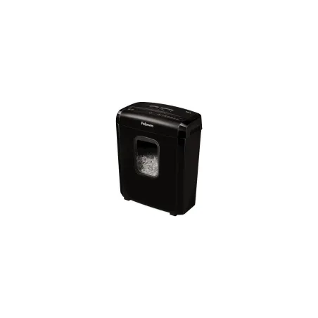 Fellowes Powershred | 6M | Black | 13 L | Credit cards shredding | Paper handling standard/output 6 sheets per pass | Mini-Cut S