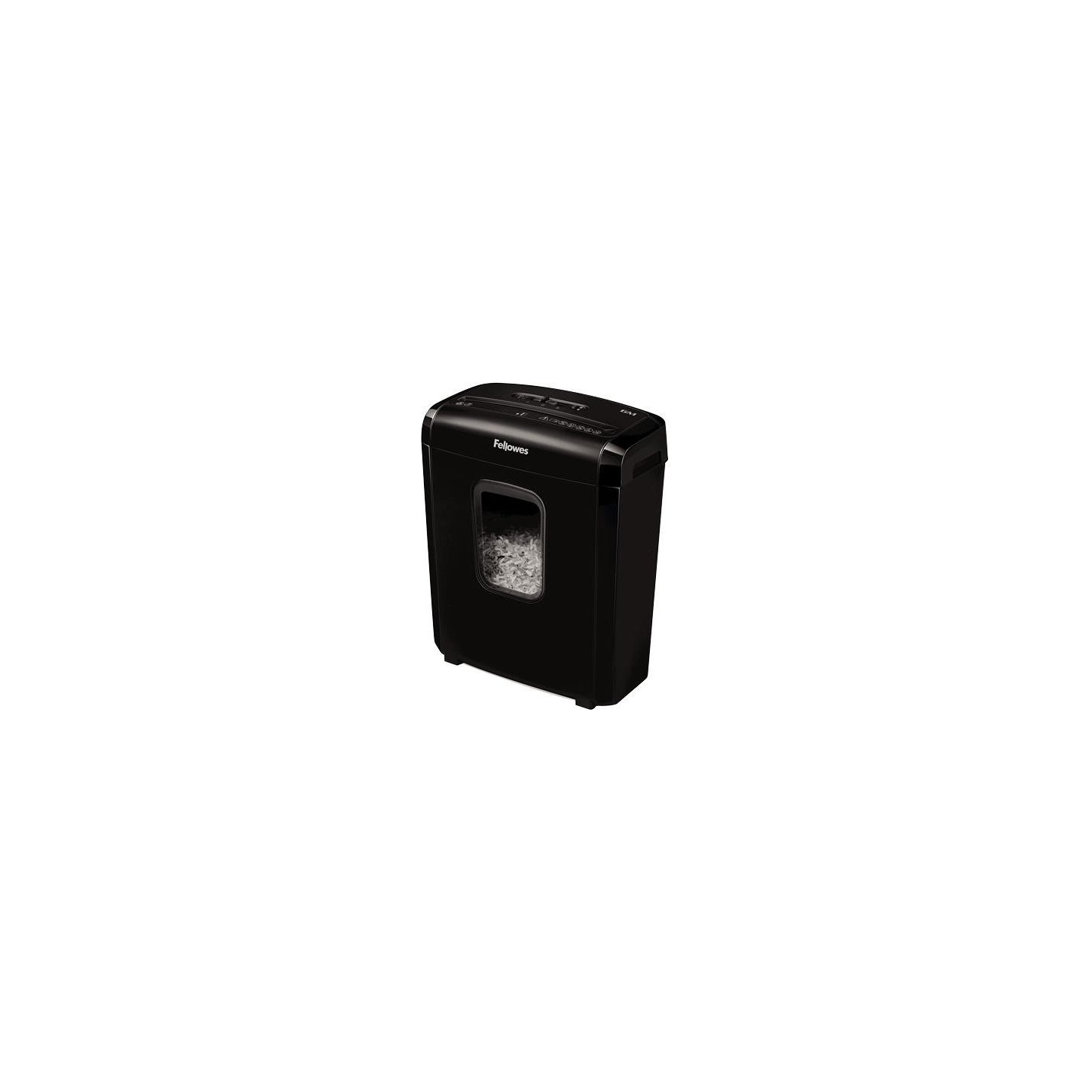 Fellowes Powershred | 6M | Black | 13 L | Credit cards shredding | Paper handling standard/output 6 sheets per pass | Mini-Cut S
