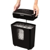 Fellowes Powershred | 6M | Black | 13 L | Credit cards shredding | Paper handling standard/output 6 sheets per pass | Mini-Cut S