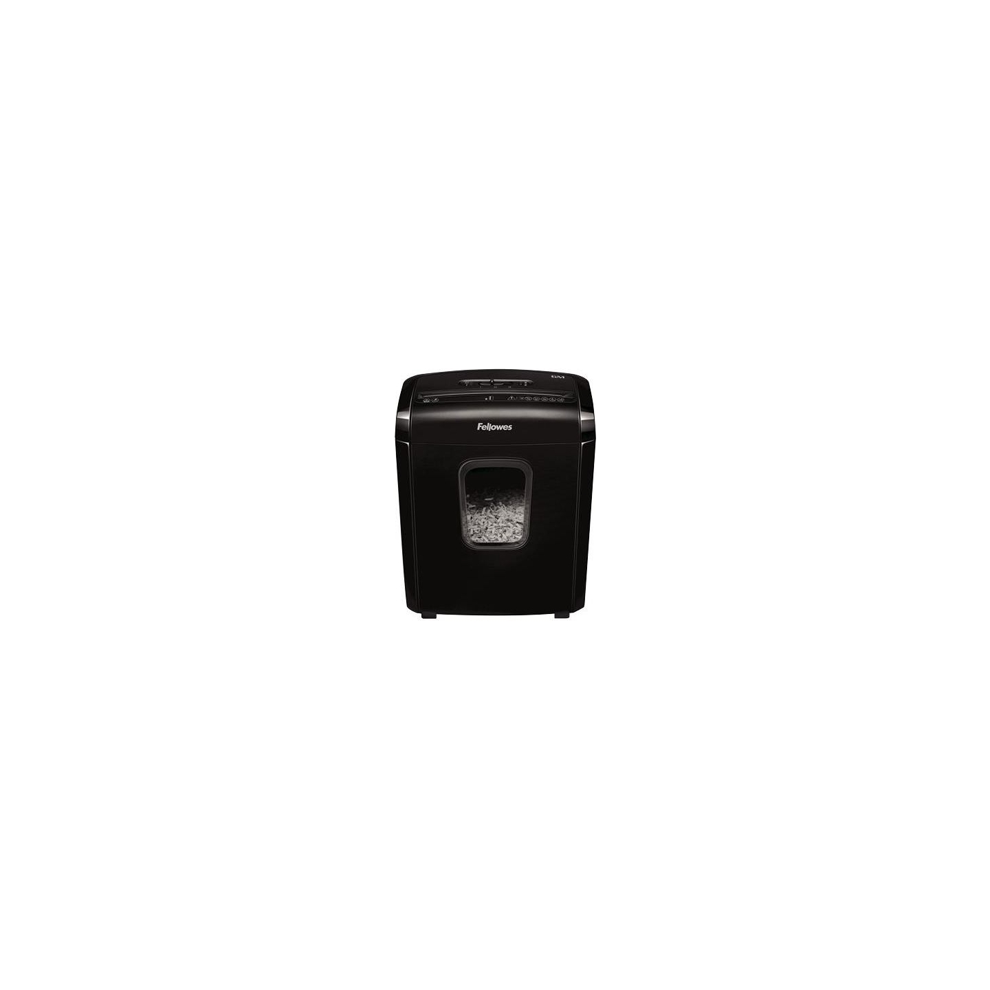 Fellowes Powershred | 6M | Black | 13 L | Credit cards shredding | Paper handling standard/output 6 sheets per pass | Mini-Cut S
