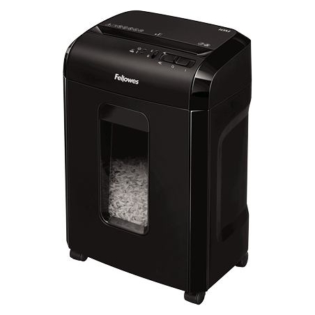 Fellowes Powershred | 10M | Black | 19 L | Credit cards shredding | Paper handling standard/output 10 sheets per pass | Micro-Cu