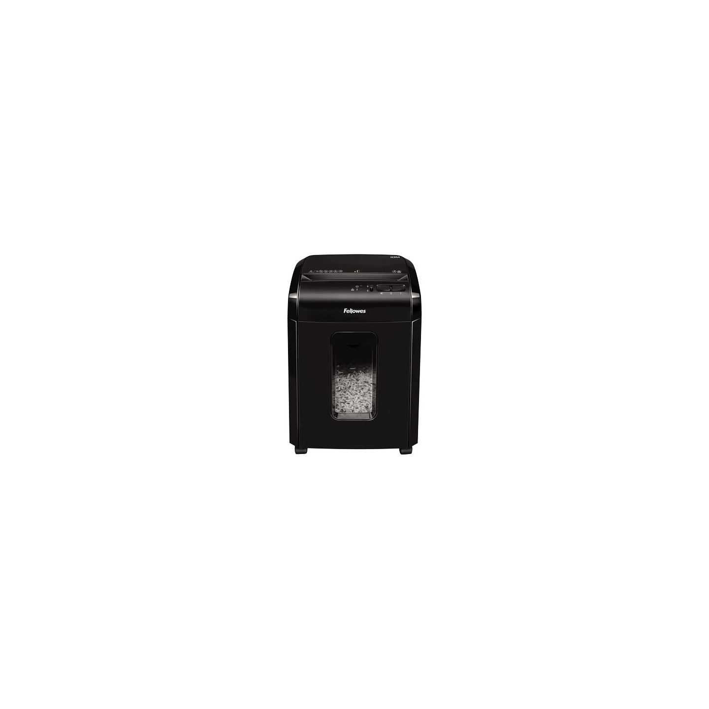 Fellowes Powershred | 10M | Black | 19 L | Credit cards shredding | Paper handling standard/output 10 sheets per pass | Micro-Cu