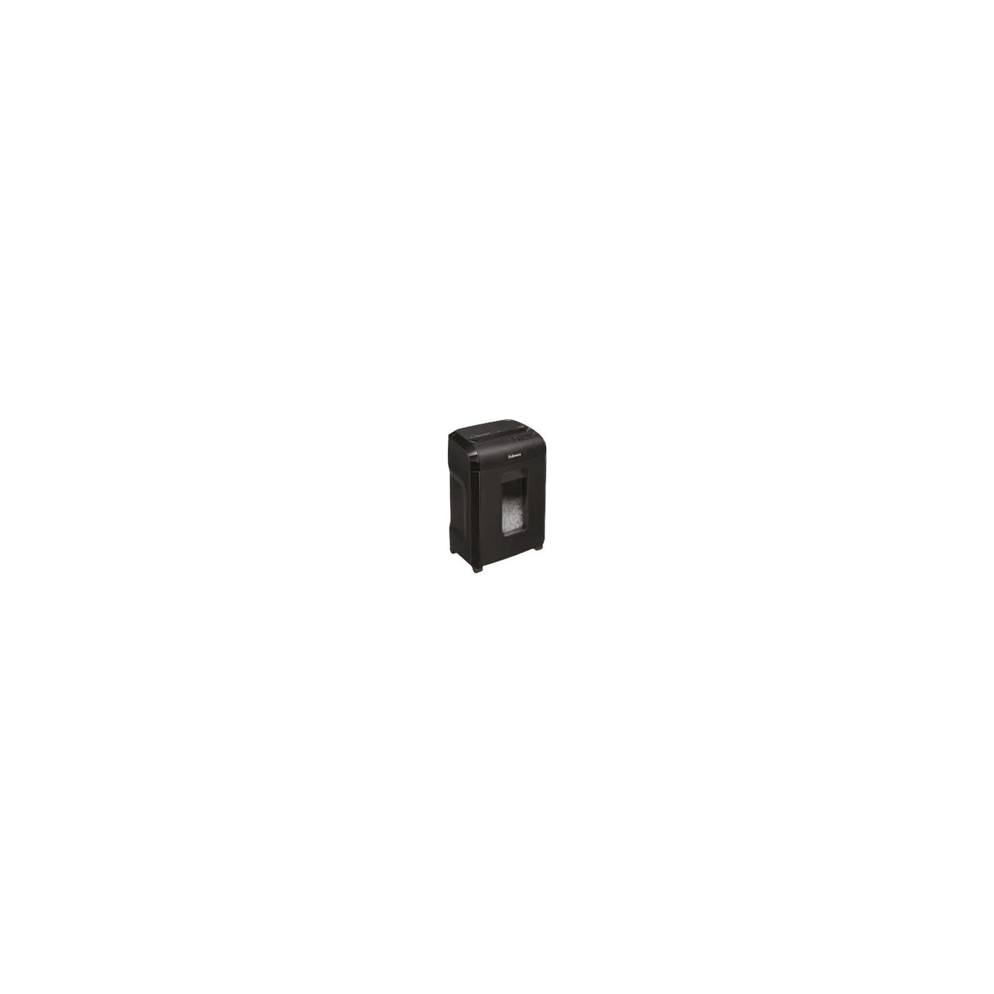 Fellowes Powershred | 10M | Black | 19 L | Credit cards shredding | Paper handling standard/output 10 sheets per pass | Micro-Cu