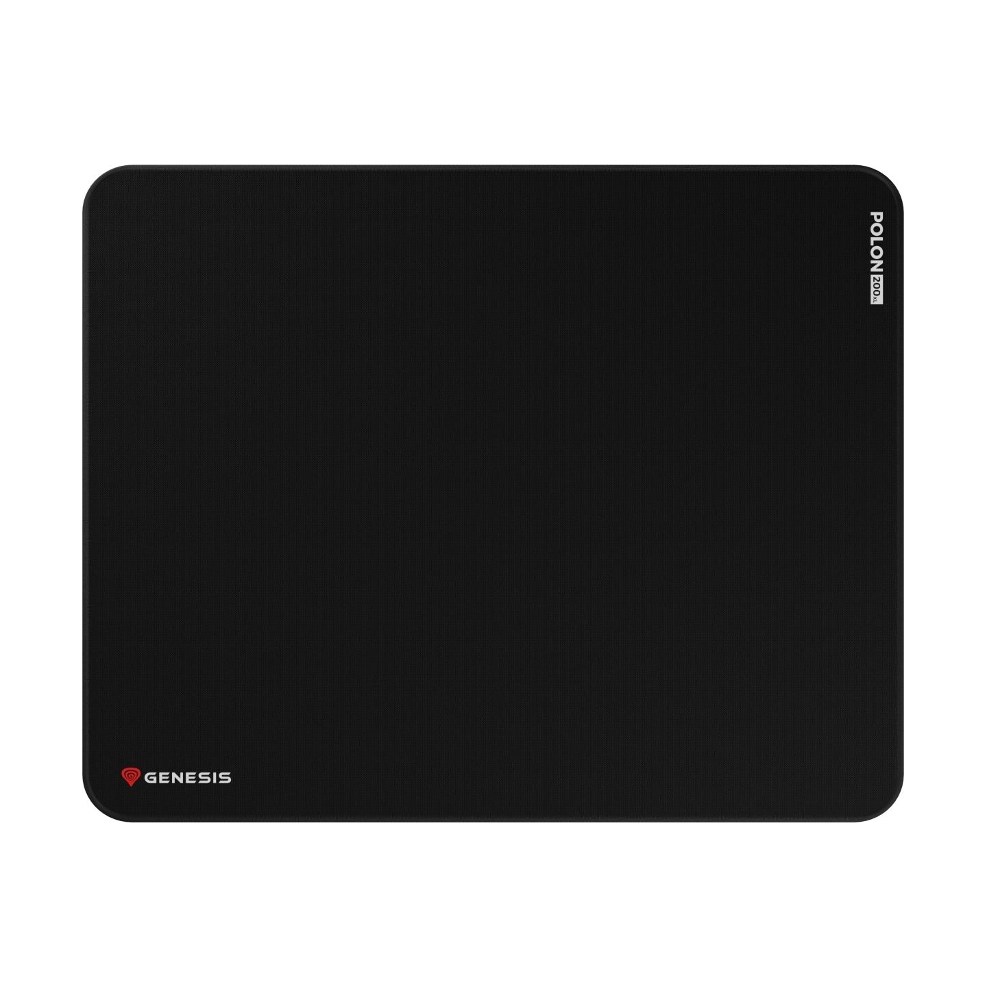 Genesis | Mouse Pad | Polon 200 XL | Mouse pad | 500 x 400 mm | Black